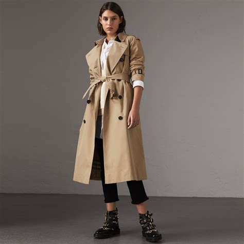 burberry trenchcoat einreiher|Burberry trenchcoat women.